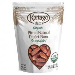 Alimentation bio Kartagodates - 1 - Organic Deglet Noor; Organic Tunisian Deglet Noor Dates (pitted) 40oz - 