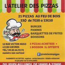L' Atelier Des Pizzas Gièvres