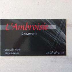 L'ambroisie Collioure