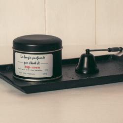 Décoration La bougie parfumée par Cécile D. - 1 - Bougie Parfumée Pot En Fer Noir - 