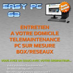 Cours et dépannage informatique EasyPc63 - 1 - 