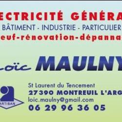 Loic Maulny Electricité Montreuil L'argillé