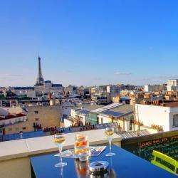 Hôtel et autre hébergement Novotel Paris Vaugirard Montparnasse - 1 - Lounge Bar View Rooftop - Novotel Paris Vaugirard Montparnasse - 