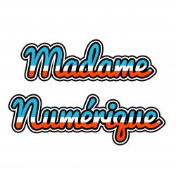 Cours et dépannage informatique Madame Numérique - 1 - Logo Madame Numérique - 