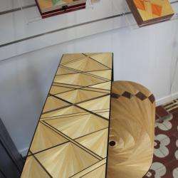 Art et artisanat Marqueterie de paille - 1 - Tables Basses En Marqueterie De Paille - 