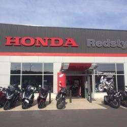 Moto Honda Red Style Saint Maximin