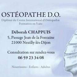 Ostéopathe OSTéOPATHE D.O.  - CHAPPUIS DEBORAH - 1 - 