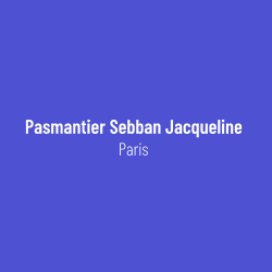 Pasmantier Sebban Jacqueline Paris