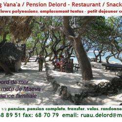 Pension Delord Camping Vanaa Huahine