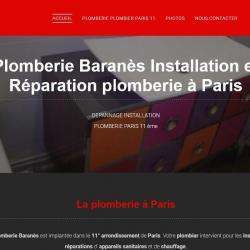 Plomberie Baranes Paris