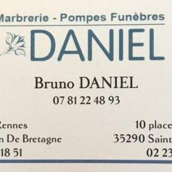 Pompes Funèbres Marbrerie Daniel Saint Méen Le Grand