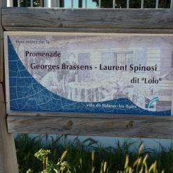 Promenade G. Brassens-l. Spinosi Balaruc Les Bains