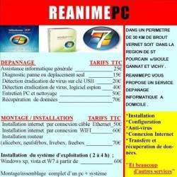 Reanimepc Dépannage Informatique Saint Pourçain Sur Sioule