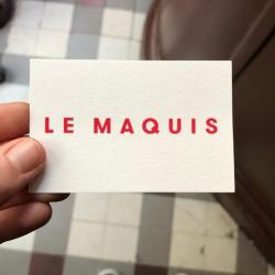 Restaurant Le Maquis  Paris