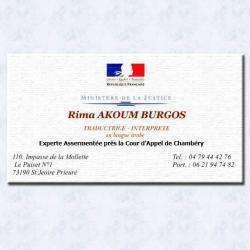 Services administratifs Rima AKOUM BURGOS - 1 - 