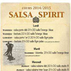 Autre Salsa Spirit - 1 - Planning 2014/2015 - 