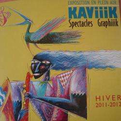 Expo d'altitude Kaviiik en plein air