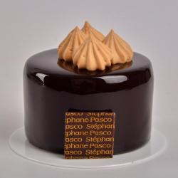 Boulangerie Pâtisserie Stéphane Pasco, Pâtissier Chocolatier - 1 - Pâtisserie Pécan, Entre Chocolat Noir, Caramel Et Noix De Pécan - 