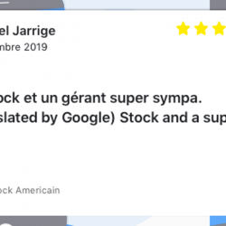 Stock Américain Libourne