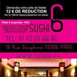 Sushi6 Paris