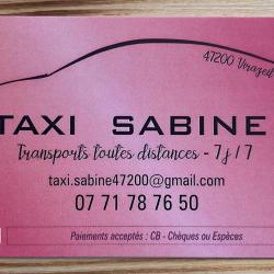 Location de véhicule Taxi SABINE - 1 - 