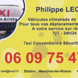 Taxi TAXI PHILIPPE LECLERC de Mandres les Roses - 1 - 
