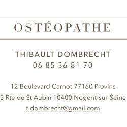 Ostéopathe Thibault Dombrecht Provins Provins