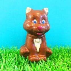 Chocolatier Confiseur Tiffanie et ses bonbons - 1 - Petit Chat En Chocolat Bio Et équitable - 