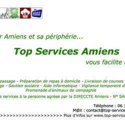 Ménage TOP Services Amiens - 1 - Sur Amiens Et Sa Périphérie, Profitez D'un Service à Domicile Sur Mesure Pour Vous Faciliter Le Quotidien - 