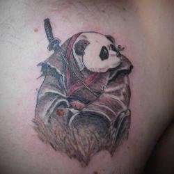 Tatouage et Piercing Trib Tattoo - 1 - Un Sympathique Panda Samouraï ! - 