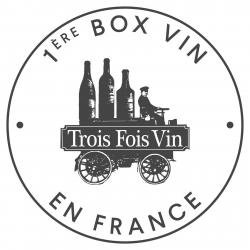 Caviste TROIS FOIS VIN - 1 - Notre Logo Trois Fois Vin - 