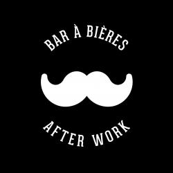 Bar White Moustache - 1 - Logo White Moustache 33260 La Teste De Buch - 