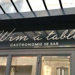Wim à Table Paris