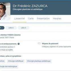 Chirurgie Reconstructrice et Esthétique Zazurca Frederic - 1 - 