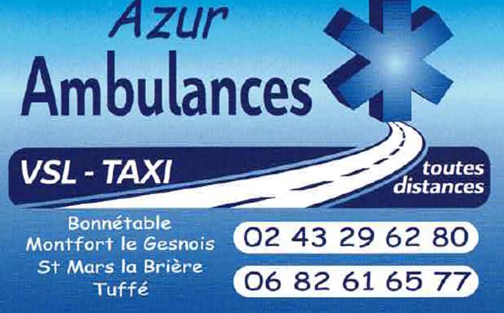 Azur Ambulances Montfort Le Gesnois