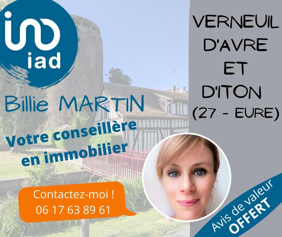 Billie Martin Iad France Conseillère Immobilier Verneuil Sur Avre Verneuil D'avre Et D'iton