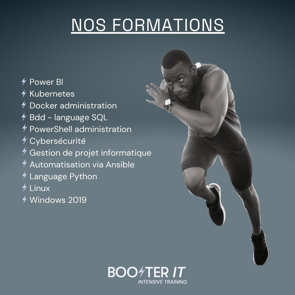 Formations Informatiques -booster It  Paris