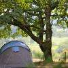Vue Panoramique Au Camping Sites Et Paysages Les Hirondelles En Vallée De La Dordogne
