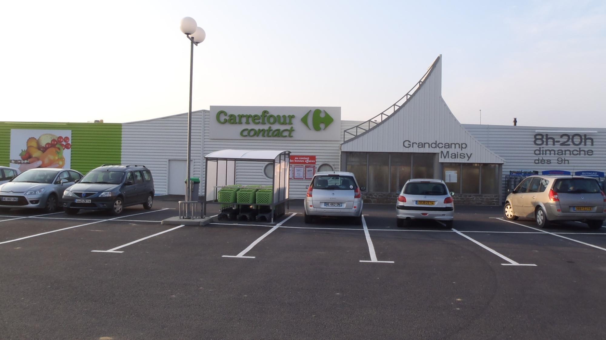 Carrefour Grandcamp Maisy
