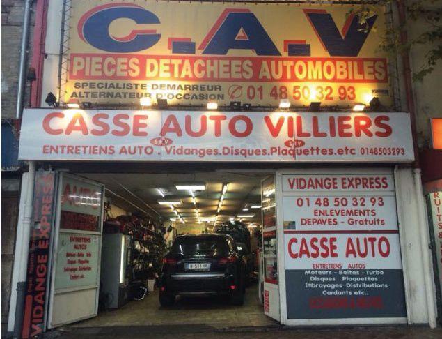 Casse Auto Villiers Noisy Le Sec