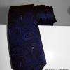 Cravate Handmade Cachemire Bleu Cavaliere Urbano Mode Homme Paris 75009