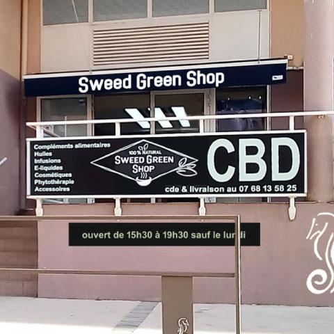 Cbd Sweed Green Shop Valras Plage