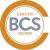 Logo Orange Clémentine Pour La Certification Iso 9001 De La Société Indépendante Bcs Certification.