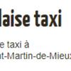 Falaise Taxi Saint Martin De Mieux