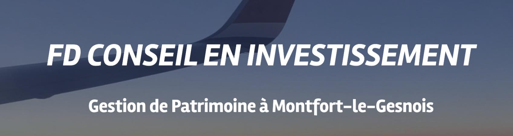 Fd Conseil En Investissement Montfort Le Gesnois