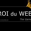 Logo Roi Du Web, Le Premier Jeu De E-commerce Au Monde. Disponible Sur Facebook. App Store Et Google Play. 