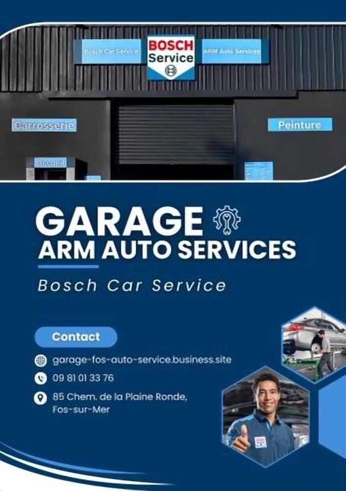 Garage Arm Auto Services - Bosch Car Service Fos Sur Mer