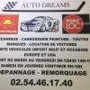 Carte De Visite  Garage Auto Dreams à Herbault (41190)