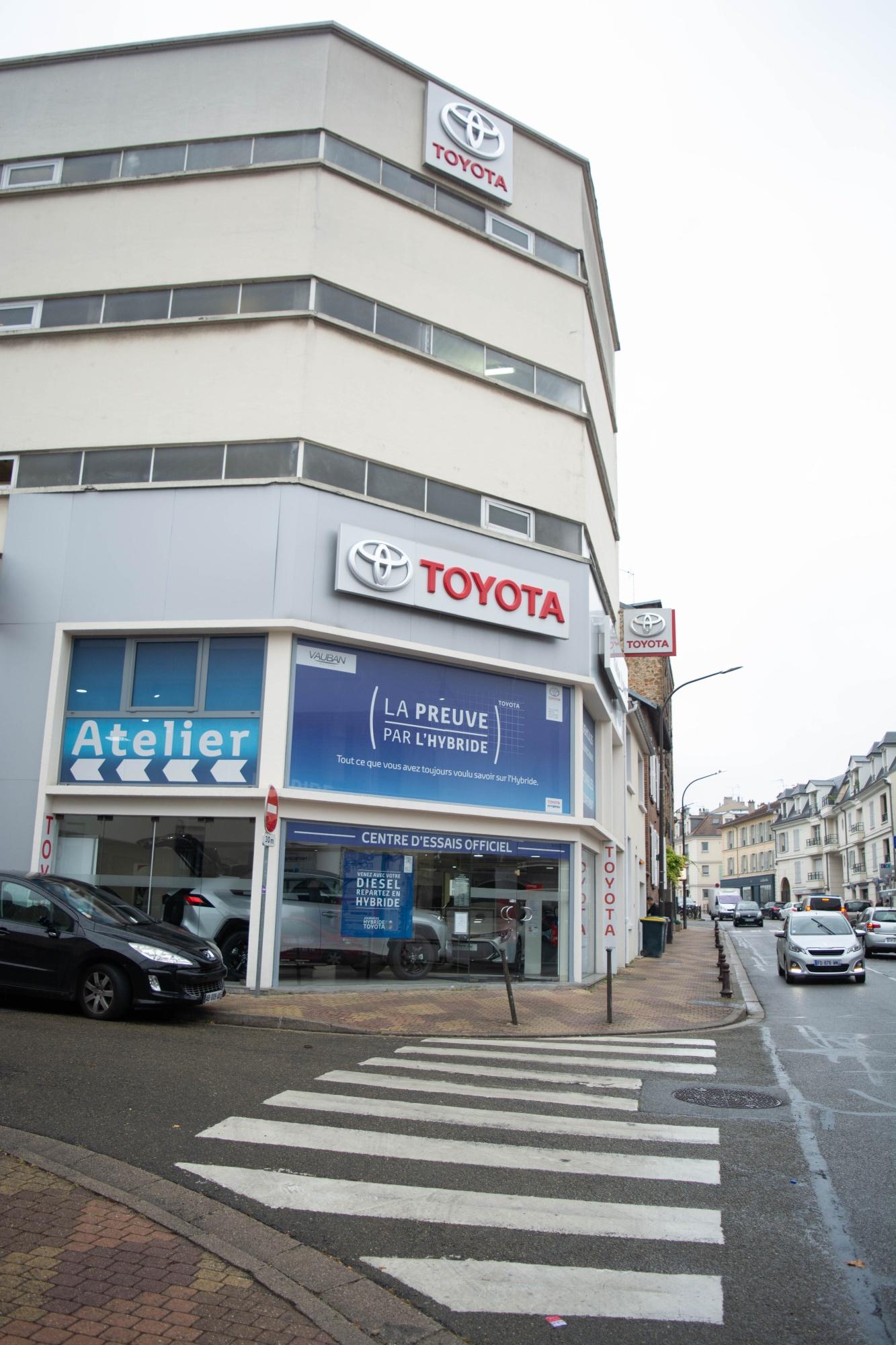 Garage Concessionnaire Toyota Le Chesnay – Groupe Vauban Le Chesnay Rocquencourt