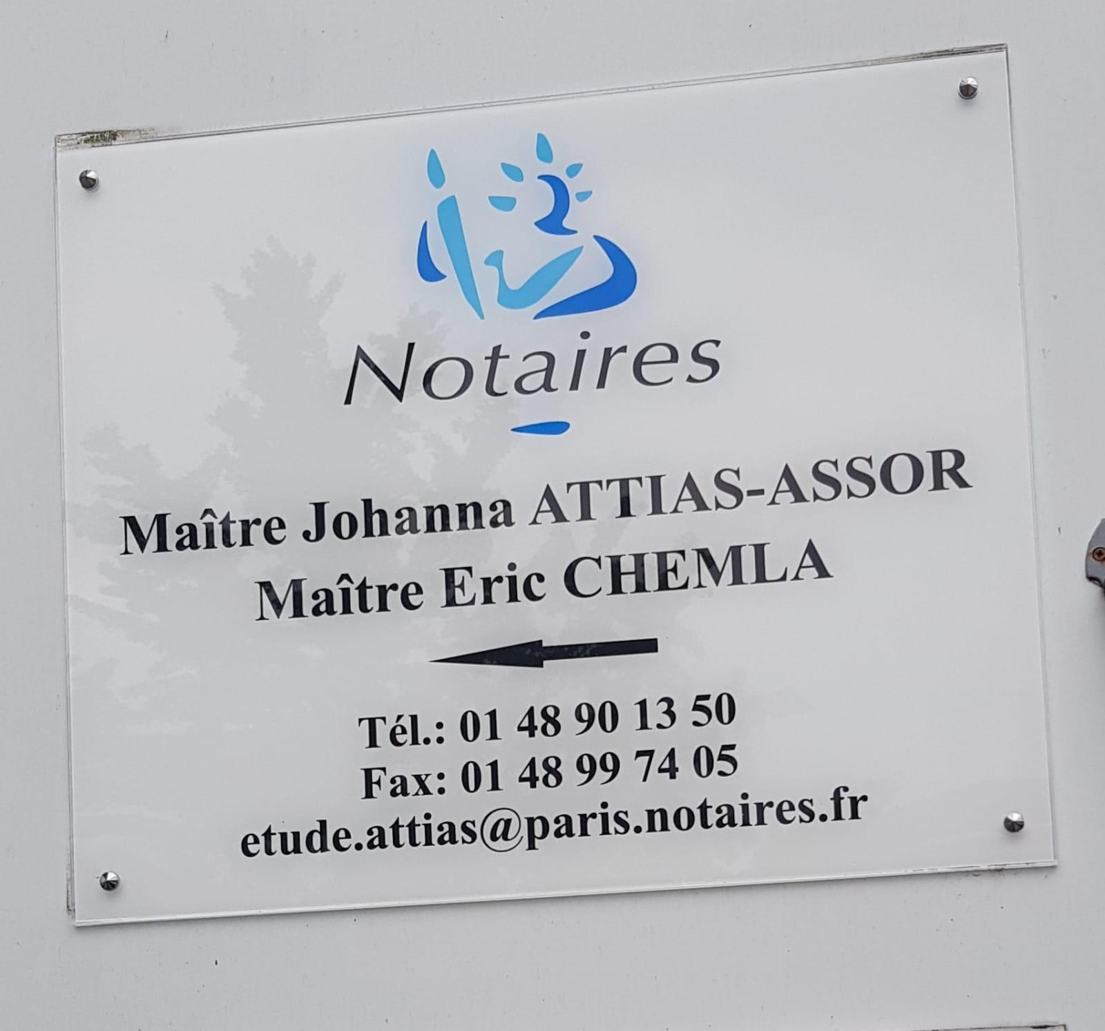 Johanna Attias-assor & Eric Chemla Notaires Associés Créteil